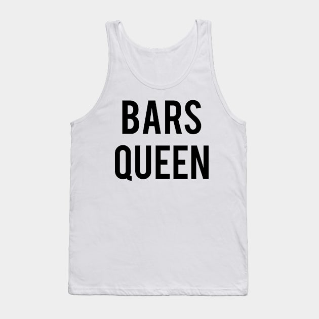 Uneven Bars Queen Tank Top by jordynslefteyebrow